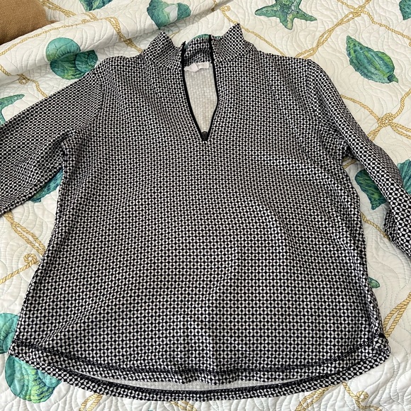 Sale! T by Talbots 1/4 Zip Pullover—great condition! - Picture 3 of 5